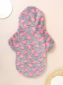 1 Chiếc Áo hoodie bằng vải polyester dày dặn, ấm áp, có thể giặt được, phù hợp cho mèo và chó cỡ nhỏ và vừa ngủ ở nhà hoặc đi chơi vào mùa thu đông (Sản phẩm tương đối nhỏ, nên mua lớn hơn 1-2 cỡ) - Nhiều màu - Xem 6