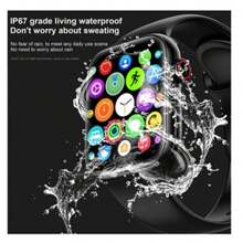 IWO 14 Series 8 T900 Pro MAX L Smartwatch Heart Rate Monitor Multi Bluetooth Call Men Women Destination - Black - View 6