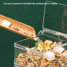 Dụng cụ cho thú cưng nhỏ ăn - trắng - Xem 4