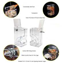 Dụng cụ cho thú cưng nhỏ ăn - trắng - Xem 8