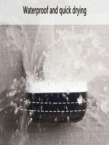 1 件免打孔防水衛生紙巾盒、方便紙捲盒、電話遙控器和浴室、衛生間儲物架 - 黑色 - 查看 3