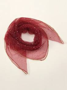 1 件新款时尚女士方形围巾，适合日常佩戴，各种款式头巾、发带、头带，非常适合装扮您的外观