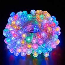 Led Fairy Lights For Decoration In Outdoor Camping & Gathering, Tent Lighting, Caravan Lighting, String Lighting, Christmas Lighting, Twinkle Lights Christmas Decor Christmas Gift Thanksgiving Christmas Tree Decor Ornaments Christmas Light Bedroom Decor Home Decor Party Decor Holiday Festival Room Decor - Multicolor - View 4