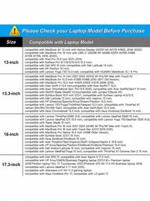 MOSISO Laptop Shoulder Bag Compatible With MacBook Air 13 15 Inch 17 17.3 Inch Dell HP Acer Samsung Chromebook Computer Polyester Briefcase Sleeve With Belt Marble - 13.3inch - View 7