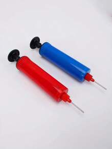 1pc Portable Hand Pump For Various Inflatable Items (Random Color)