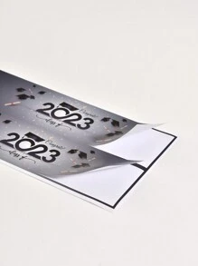 1 bộ 10 cái Lớp học Của 2024 Tốt nghiệp Buổi tiệc Hình dán Đối với Nước Chai , Món quà , - Màu Xám nhạt - Xem 5