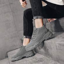 時尚休閒高筒男士健走鞋 Yc-e007