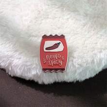 Neuro Spicy Enamel Pin For Backpack/badge/lapel/pin/brooch - Black and White - View 6