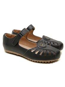 Grife Muritalle Women Flat Sandals - 黑色 - 查看 8