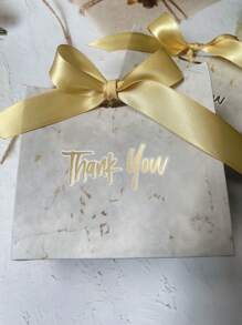 10pcs Gift Bags Packaging Creative Mini Marble Pattern Paper Bags, Suitable For Party, Chocolate Packaging, Wedding Favors, Back To School, Valentine's Day And Other Occasions - Gold - View 4