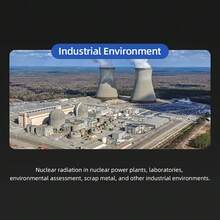 Radiation Detector Geiger Tube Radiation Tester Home Radiation Detection Monitor (white) - White - View 7