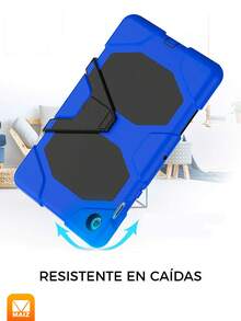Funda para Tab S5e SM T720 SM T725 Estuche Bolsa Funda Stand - Azul - Ver 3