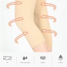 1pair Ultra-thin Warm & Cold Resistant Knee Pads