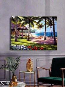 One Piece Stunning Scenery Full Diamond Painting - Multicolor - View 1