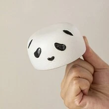 Cute Panda Design Portable Single-person Outdoor Travel Tea Set With Teapot And Cup, Gift Set - White - View 4