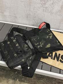 New Chest Rig Men Bag Casual Function Outdoor Style Chest Bag Small Vest Bags Streetwear For Male Waist Bags College Bag Fathers Day Gifts Summer Dad Freshman For Books Back To School Multi-Functional Dorm University Halloween Gifts For Men Fall Christmas Scream Belt Bag Travel Bag Sling Bag For Men Funny Gifts Holiday Thanksgiving - Multicolor - View 6