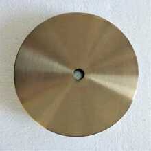 4.7" Round Canopy Kit Brass Modern Chandelier Ceiling Plate Iron Chandelier Canopy for Pendant Hanging Light Wall Lamp