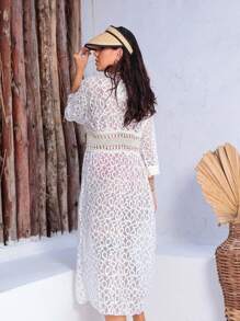 Women Cover Ups - 白色 - 查看 6