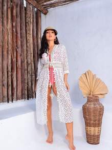 Women Cover Ups - 白色 - 查看 3