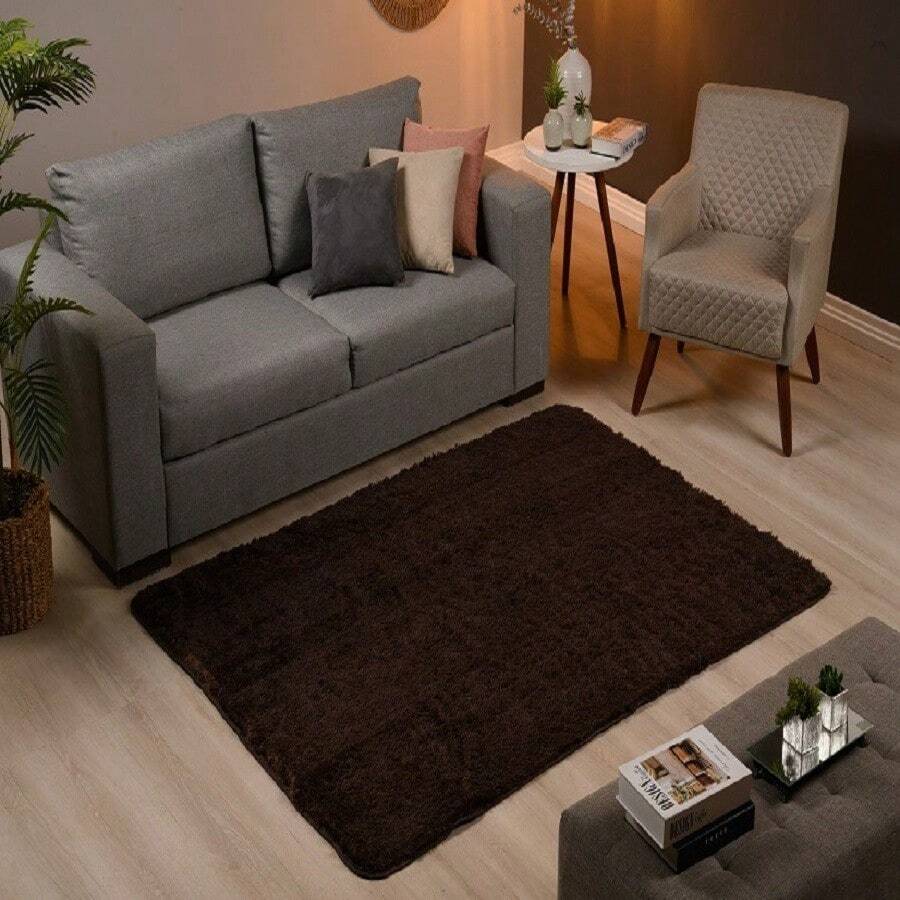 Area Rugs & Sets - Rust Brown - View 1