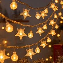 Led Fairy String Lights, Ideal For Outdoor Camping, Tent, Market, Festival Decoration Christmas Decor Christmas Gift Thanksgiving Christmas Tree Decor Ornaments Christmas Light Bedroom Decor Home Decor Party Decor Holiday Festival Room Decor