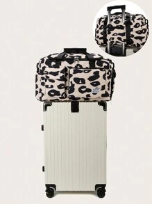 米色奶牛印花行李袋、大容量行李袋、干湿分离、商务、医院用、尼龙运动包、运动包、旅行包、旅行收纳包、机场服装、行李袋、圣诞礼物、女士女孩圣诞礼物、送给妈妈的生日礼物、妈妈的朋友、健身包、运动包、训练包、节日、感恩节礼物、旅行箱、过夜包、周末包、行李袋、手提包、大学包、行李袋、周末包、医院包、粉色冬季返校用品 - 米色 - 查看 10