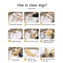 假髮剪刘海延伸碎瀏海氣瀏海夾女士裝金色 - 金色 - 查看 7