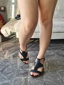 New Arrival Summer Collection Fashionable And Comfortable Women's Sandals - Black - View 4