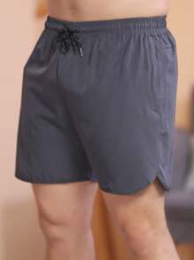 Men Shorts - 深灰色 - 查看 6