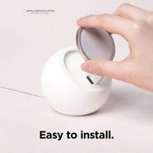 1pc Silicone Charging Stand For Magsafe Compatible Mobile Phones - Black - View 3