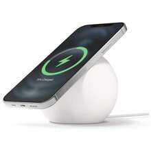 1pc Silicone Charging Stand For Magsafe Compatible Mobile Phones - Black - View 5