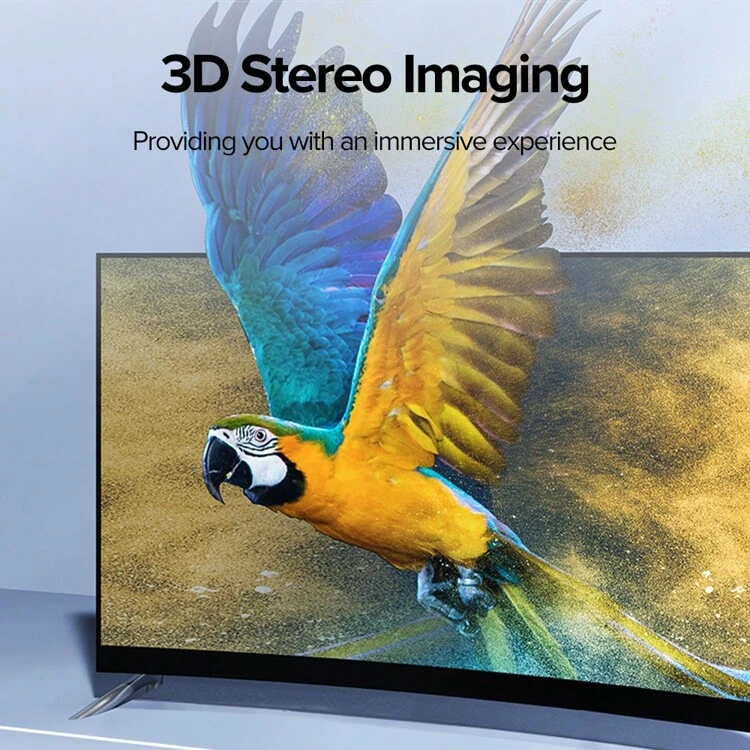 Llano 8K Cable 2.1 Cable 60hz/144hz Ultra High Speed Transmission Cable HDR Cable - Black - View 6