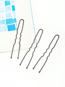 Bộ phụ kiện tóc thời trang màu trơn 32 món cho nữ để trang trí tóc - Vàng - Xem 9