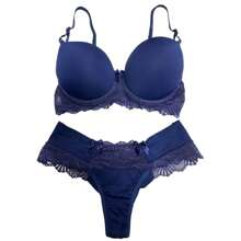 Women Sexy Lingerie - Azul Marino - Ver 1