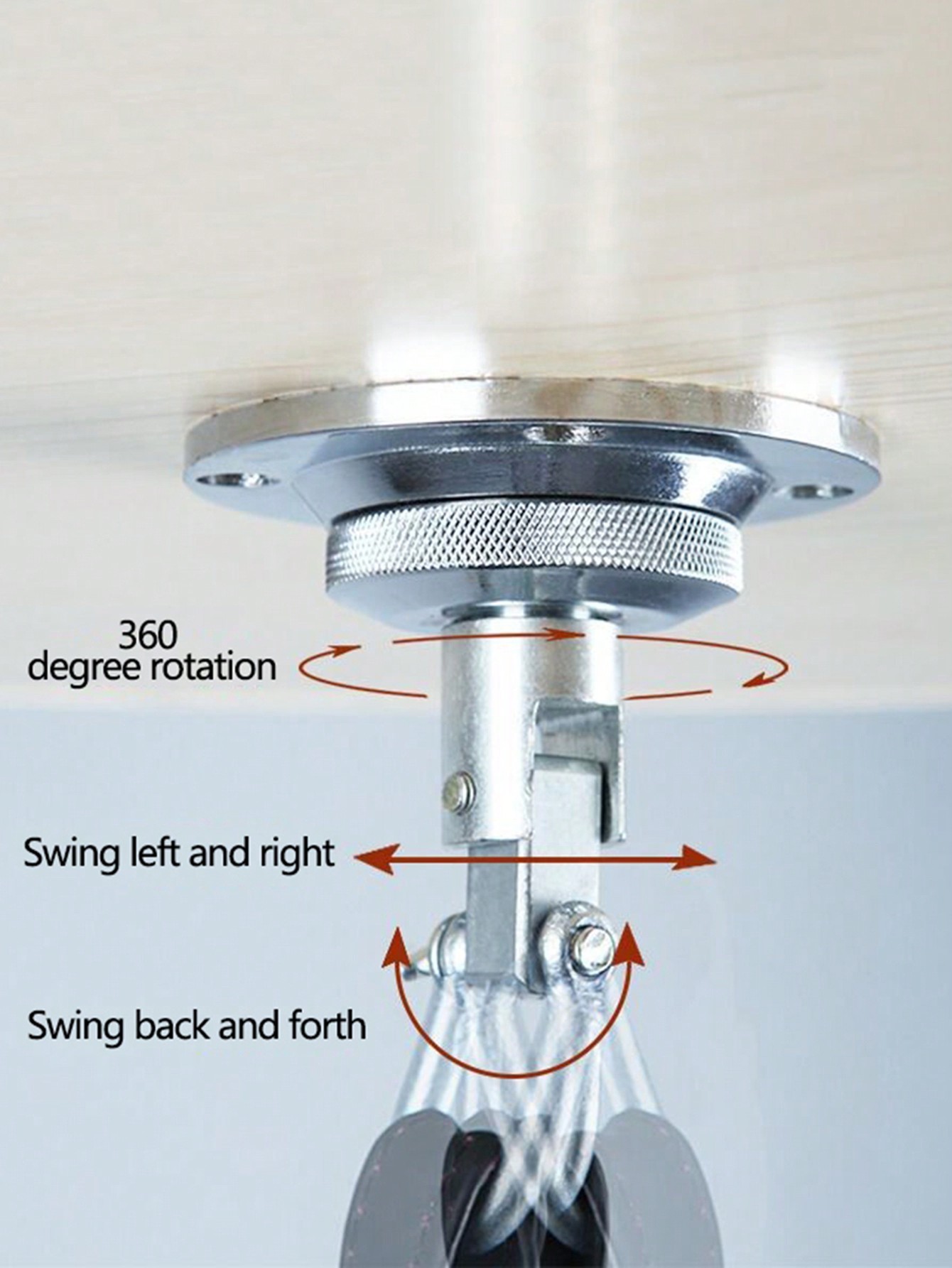 خطاف دوران 360 درجة احترافي لكرة السرعة للملاكمة