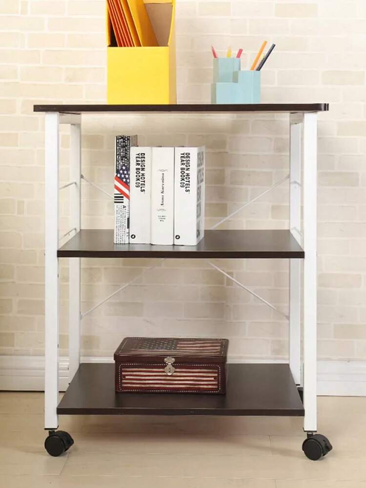 DlandHome 23.6'' Steel Standard Baker's Rack With Microwave Compatibility - màu đen - Xem 7