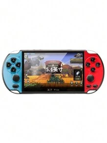 Consola de video juegos portatil con + 10,000 juegos color azul con rojo - Azul - Ver 2