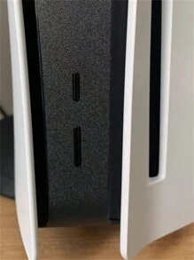 1 Miếng PS5 Bảng điều khiển Da , PVC Bảo vệ Hình dán Chống lại Vết trầy xước , Sợi carbon Đen Hình dán Đối với Bảng điều khiển & - màu đen - Xem 7