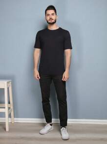 Men T-Shirts - màu đen - Xem 2