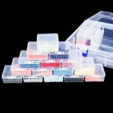 Caja De Almacenamiento De Cuentas De 24 Compartimentos - Blanco - Ver 5