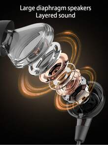 頸掛式耳機,無線藍牙5.3hd立體聲耳機,磁力吸附式耳塞,內置麥克風適合運動,浸入式低音,800mah电池,約100小時播放時間,具备led电量显示,快速充电的无线耳塞,适用于打电话、日常使用、听音乐、工作、家庭办公、跑步运动耳机,附带麦克风,适合为生日/男孩/女友/女孩/女性/男性/父亲/旅行/学校的礼物 - 黑色 - 查看 4