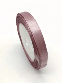 25yards/roll Satin Polyester Ribbon For Bow Wedding Christmas Party Decoration DIY Packaging - Dusty Pink - View 5