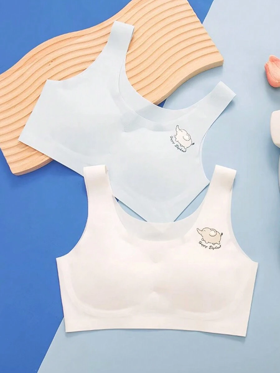 Cute Girl's Simple And Fresh Underwear For Prepubescent Girls - Multicolor - View 1