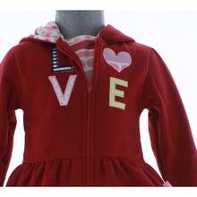 Conjunto de Pants para Niña Rojo 3 Piezas 3155 Tallas 0 a 2 Años - Rojo - Ver 7