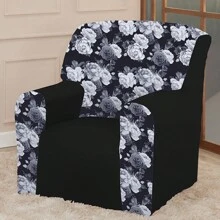 Sofa Cover Protector For Coladinha 1-Seater Dad Armchair Mixed Floral Print Loose - 酒紅色 - 查看 1