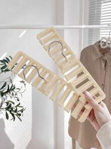 1入組皮帶收納架多功能系帶和圍巾衣架,壁櫥收納適合男士配件 - 白色 - 查看 4