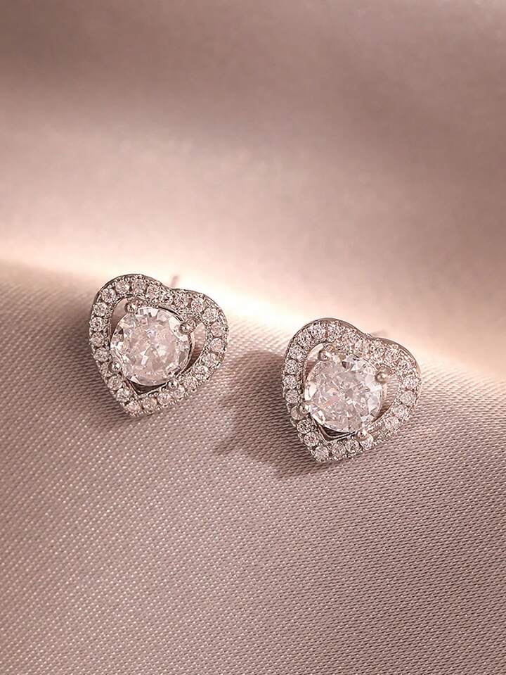 Shein diamond earrings clearance