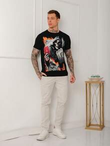 Men T-Shirts - màu đen - Xem 5