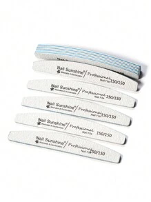 5 chiếc dũa móng tay 150/150 Grit, dũa móng tay hai mặt, dũa móng tay có thể giặt được, dũa móng tay có thể tái sử dụng, dũa móng tay dạng khối, dụng cụ làm móng cho móng tay tự nhiên, móng tay acrylic, sử dụng tại nhà và tiệm, đồ dùng làm móng, dụng cụ làm móng, dụng cụ làm móng, trở lại trường, móng tay, dụng cụ làm móng để dán móng tay - Màu Xám nhạt - Xem 1