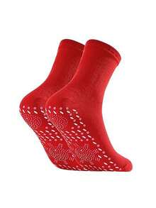 Calcetines térmicos para hombre, autocalentables, aislantes del calor, resistentes al frío, cálidos, adecuados para uso diario, 3 pares/paquete - Multicolor - Ver 7